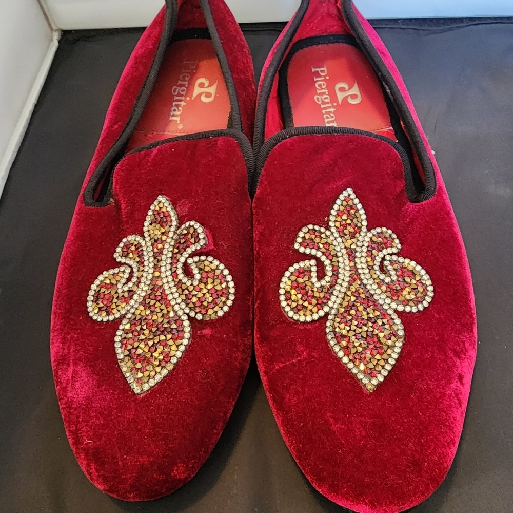 Mens smoking slippers